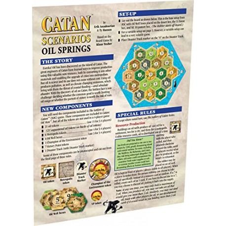 Catan oil springs