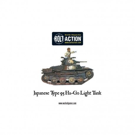 bolt action - type 95 ha-go light tank
