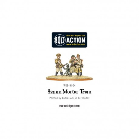 bolt action - Soviet 82mm mortar