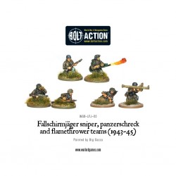 Bolt action - fallschirmjager sniper panzerchreck & flamethrower