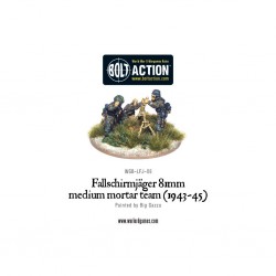 Bolt action - fallschirmjager 81mm medium mortar team