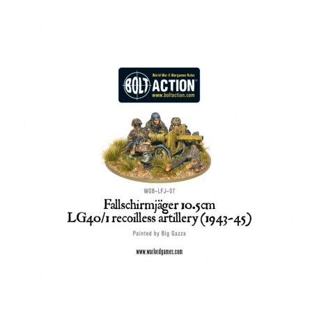 Bolt action - fallschirmjager 10.5cm LG40/1 recoilless gun