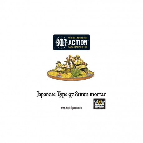 Bolt action - japanese 81mm mortar