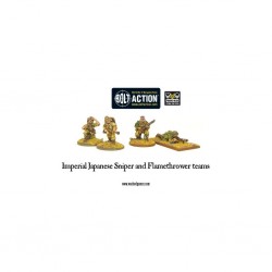 Bolt action - Imperial japanese sniper & flamethrower teams