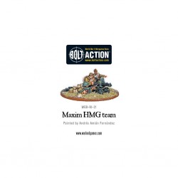 Bolt action - soviet maxim HMG crew