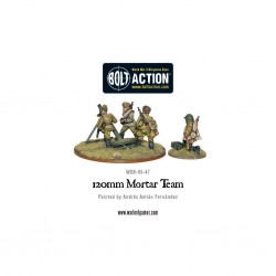 Bolt action - soviet 120mm heavy mortar team