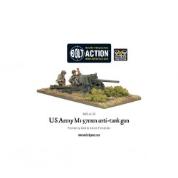 Bolt action -US army M1 57mm anti-tank gun