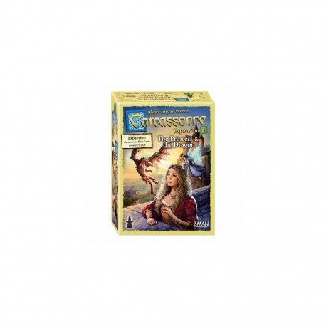 Carcassonne princesse & dragon