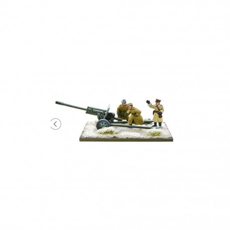 Bolt action - soviet ZIS-3 divisional gun ( winter )