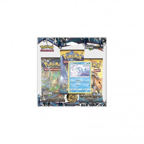 Pack 3 boosters Pokémon Soleil & Lune 5 Ultra-Prisme