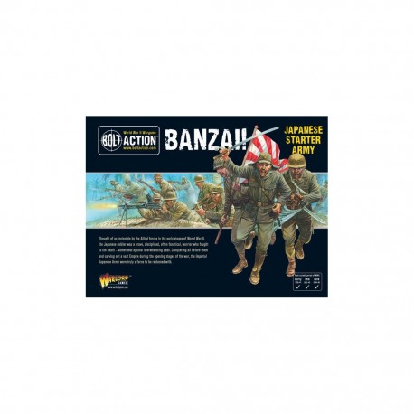 Bolt action banzai ! imperial japanese starter army
