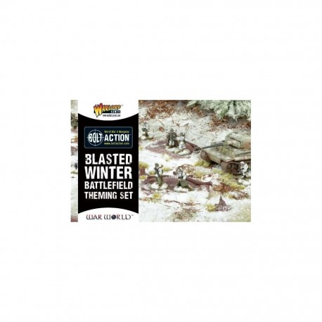 Bolt action - blasted winter battlefield theme set