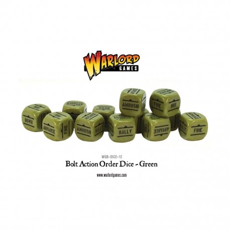 Bolt action - green dice
