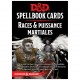 D&D 5 - Cartes sort Martial