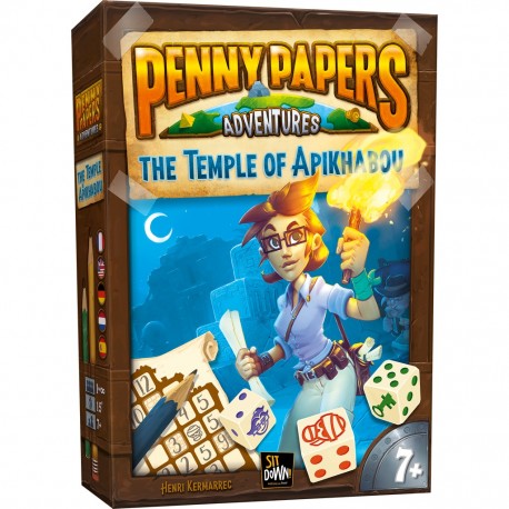 Penny Papers Adventures Temple of Apikhabou FR ENG GER DU