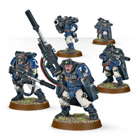 Space Marine - Scoots with sniper rifles