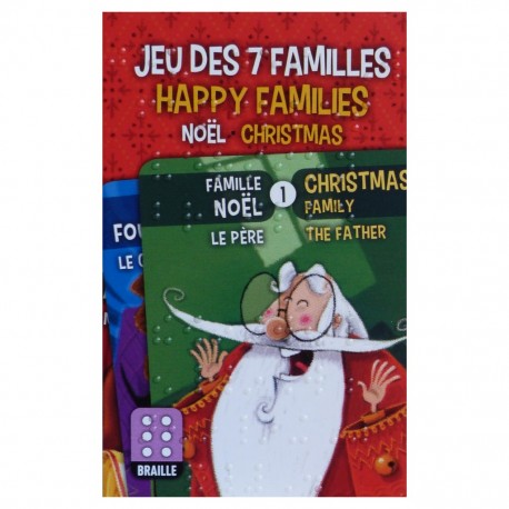 Jeu de noel braille