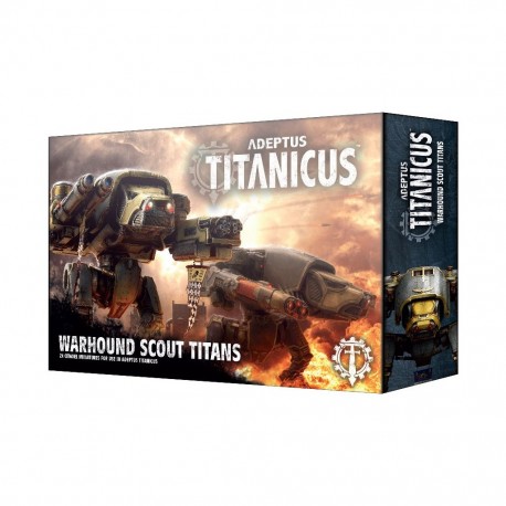 Adeptus Titanicus - Warhound Scout Titan 