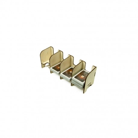 Tabletop card holders - 4 tray mini