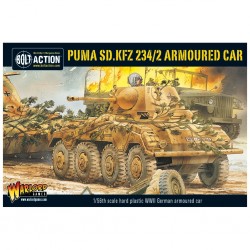 bolt action puma, sd.kfz 234/2 armoured car