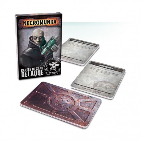 Necromunda - Cartes de Gang Delaque 