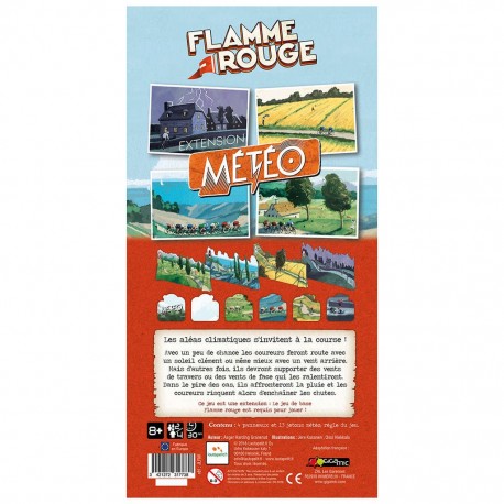 Flamme rouge - meteo