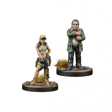 Walking Dead - Rosita et Eugene
