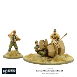 Bolt action - Afrika korps 2cm flak 38
