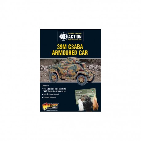 Bolt action 39M csaba armoured car