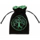QW - dice bag forest black & green