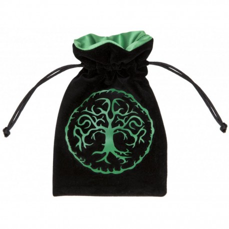 QW - dice bag forest black & green