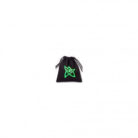 QW - dice bag cthulhu black & green