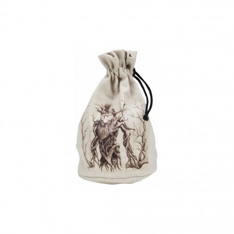 QW - dice bag forest beige & black