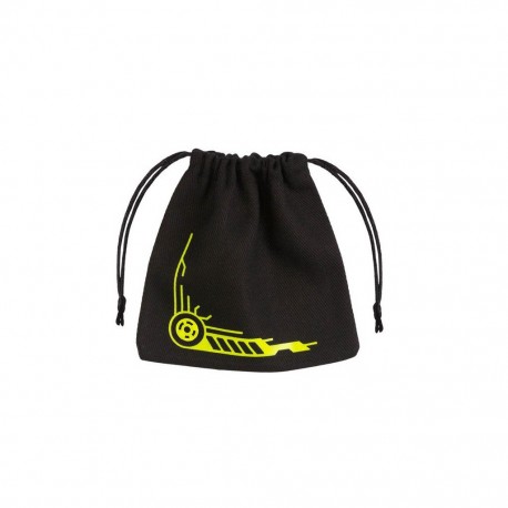 QW - dice bag galactic black & yellow