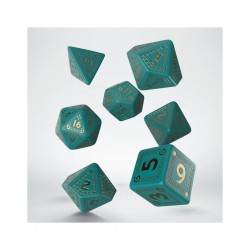 QW - runequest turquoise & gold