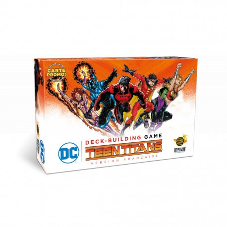 DC comics deck building - teen titans