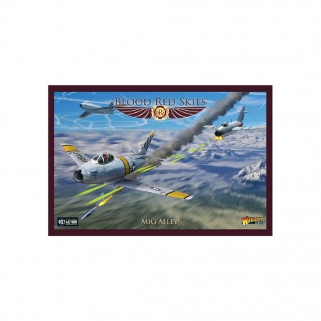 Blood red skies - mig alley !