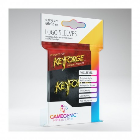 Keyforge old - black logo sleeves