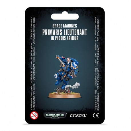 Lieutenant in phobos armour