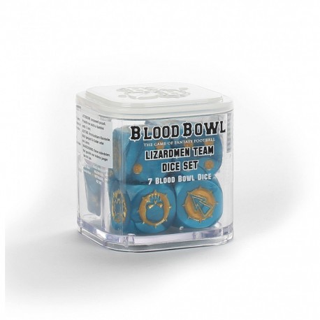 Blood bowl - Lizardmen dice set