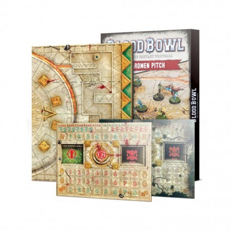 Blood bowl - lizardmen pitch