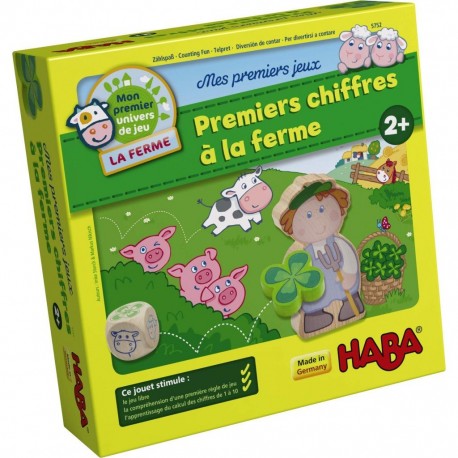 Mes premiers jeux - premiers chiffres à la ferme