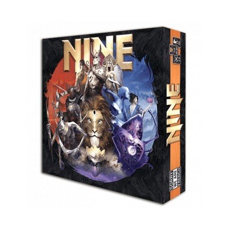 Nine - sorry we are french