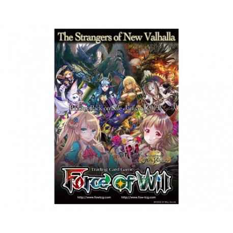 Force of will - les etrangers du nouveau valhalla - boite de 36 boosters