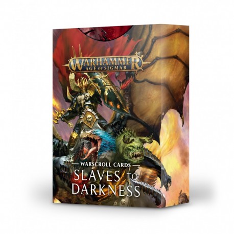 Slaves to darkness - warscroll cards