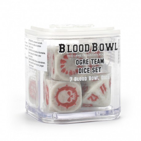 Blood bowl - ogre team dice set