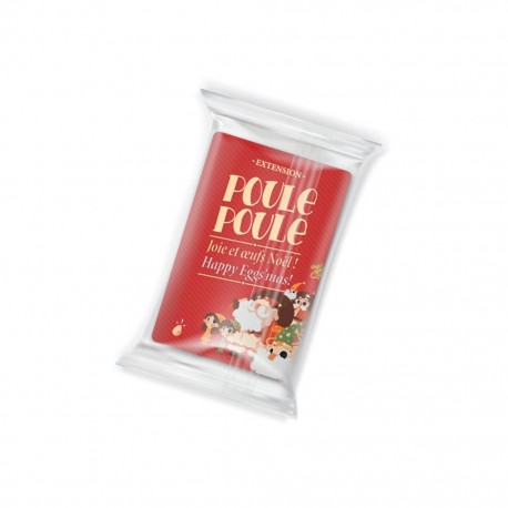 Poule poule - joie et oeufs de noel