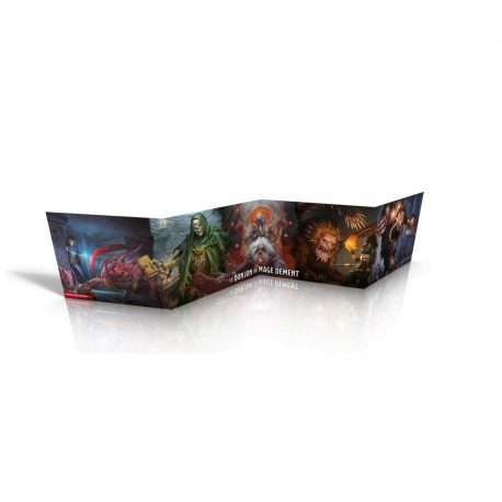 Dungeons & dragons 5 old - donjon du mage dement - ecran