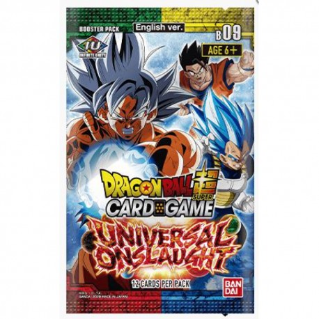 Dragon ball super JCC - B09 - Universal Onslaught Booster