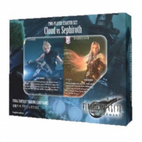 Final fantasy - cloud vs sephiroth - set de demarrage deux joueurs